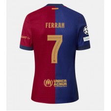 Barcelona Ferran Torres #7 Hemmatröja 2024-25 Korta ärmar